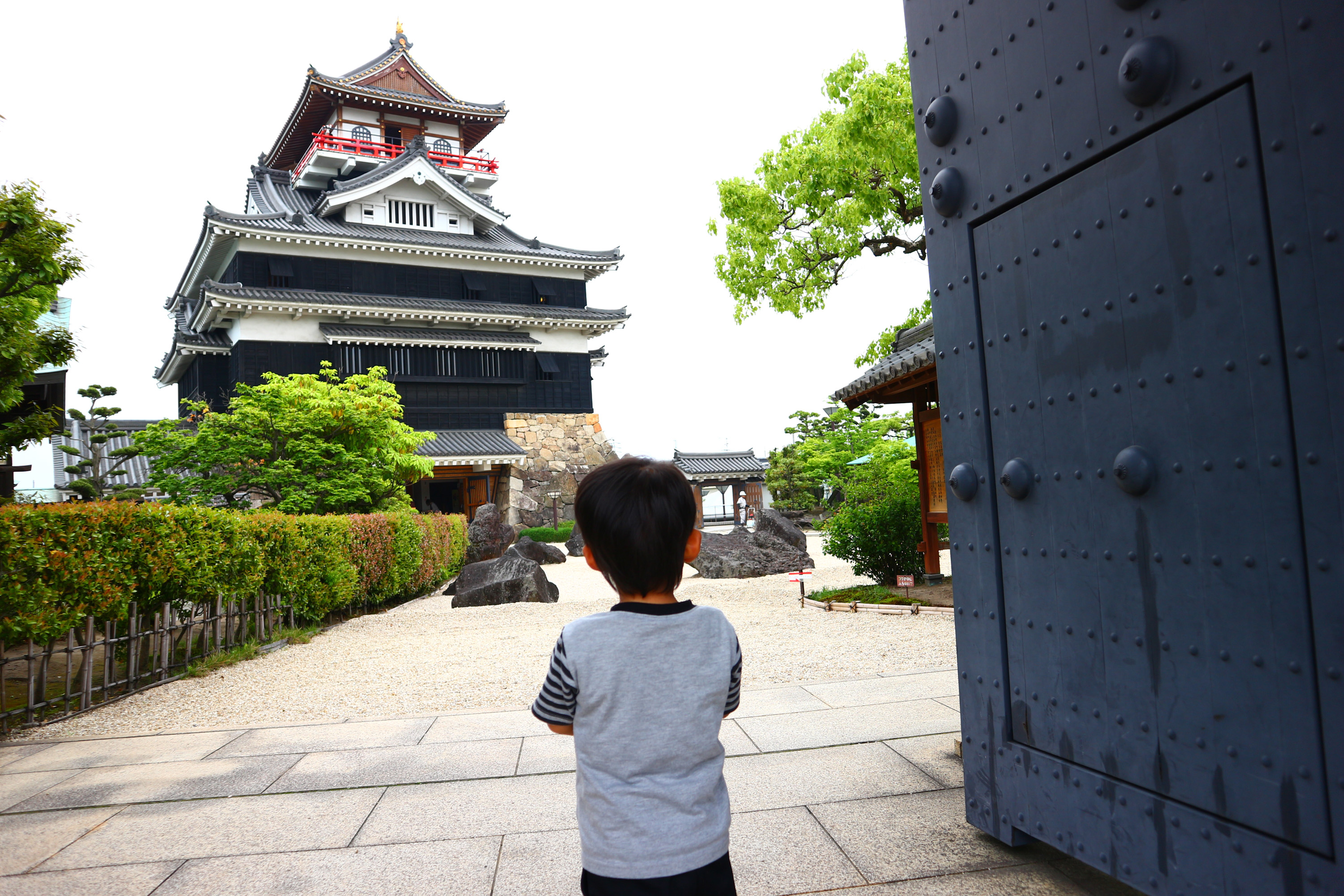 愛知県清須市の子供の遊び場 清須公園 清洲城