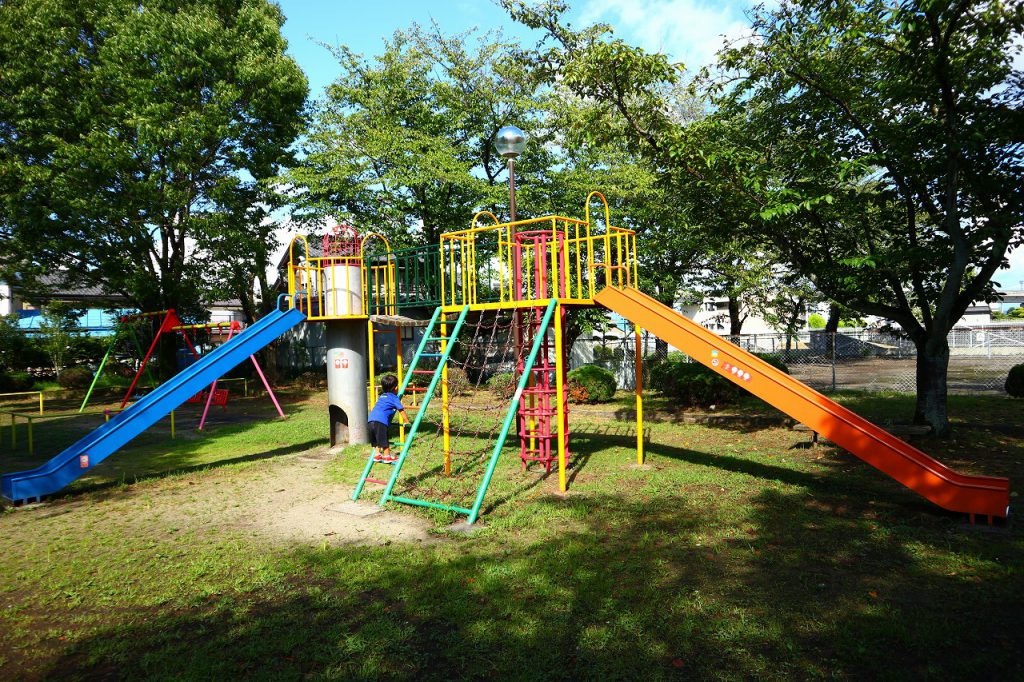 聖地巡礼 岐阜県美濃加茂市の子供の遊び場 古井近隣公園