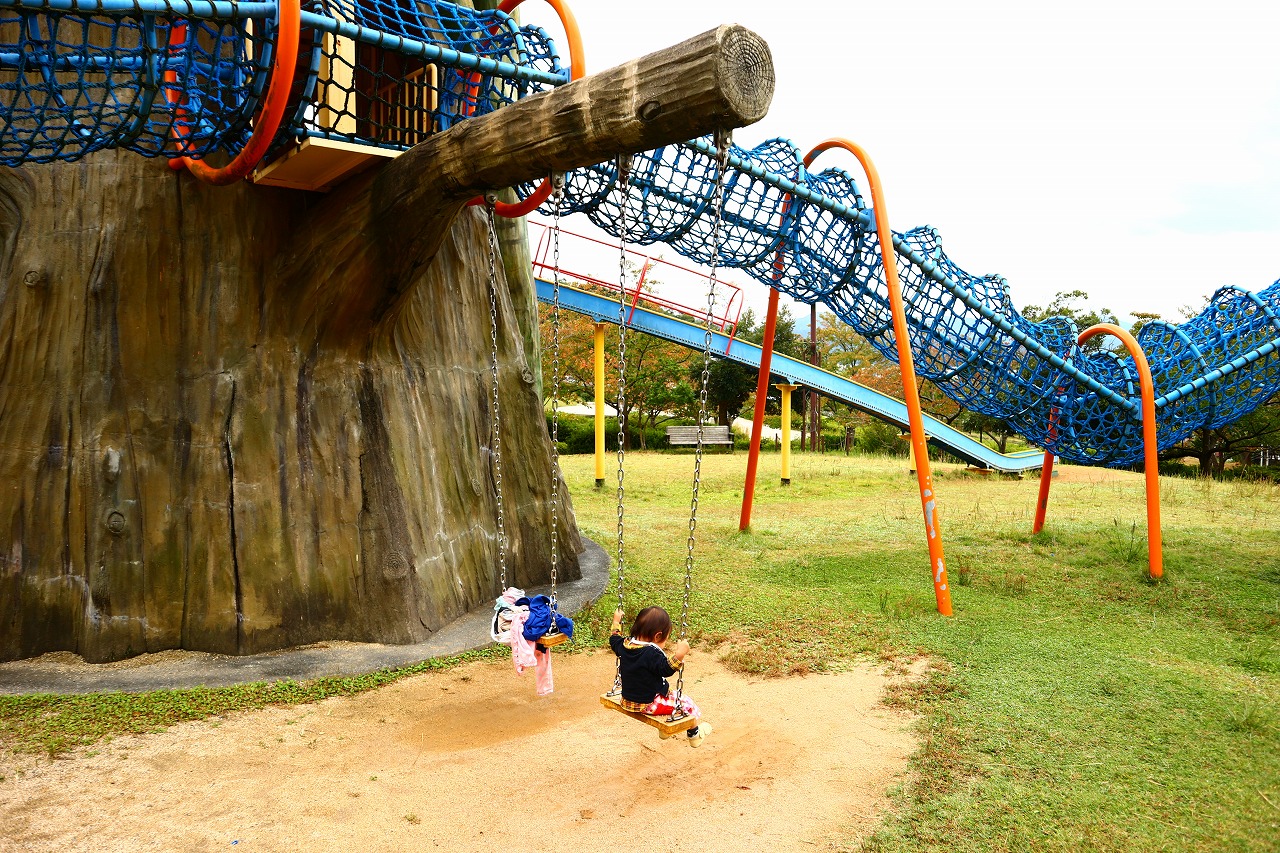 福井県小浜市の子供の遊び場 若狭総合公園