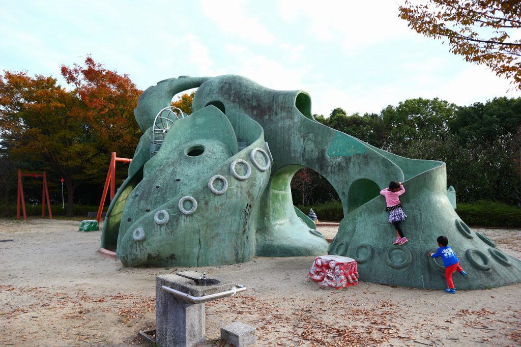 愛知県半田市の子供の遊び場 みなと公園